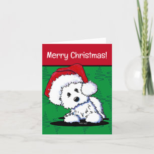 Santa Westie Weihnachten