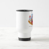 Santa Wet links Handtog Reisebecher (Mittel)