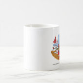 Santa Wet links Tasse (Mittel)