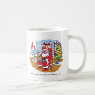 Santa Wet links Tasse