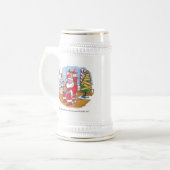 Santa Wet, rechts Bierglas (Vorderseite Links)
