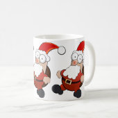 Santa White Coffee Tasse (VorderseiteRechts)
