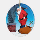 Santa Whiz Ornament (Links)