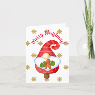 Santa Wichtel   Feiertagskarte