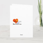 Santa Will Toilettenpapier Weihnachtskarte Karte (Rückseite)