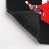 Santa Witch Candy Cane Christmas Santa Hat Funny C Mousepad (Ecke)