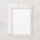 Santa with Presents Christmas Mitteilungskarte (Rückseite)