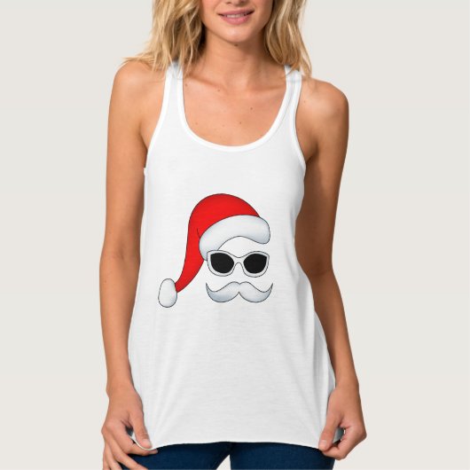 Santa Women's Basic Tank Top (Vorderseite)