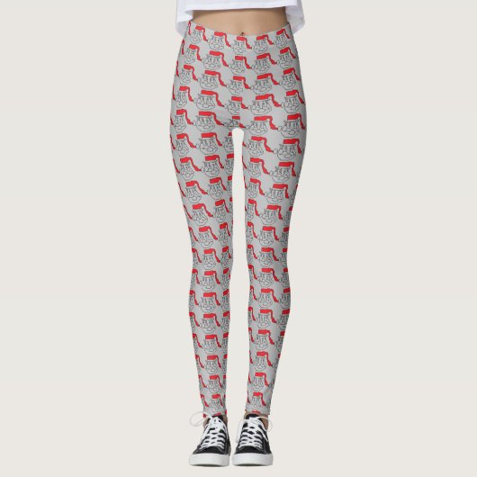 Santa Women's Leggings (Vorderseite)