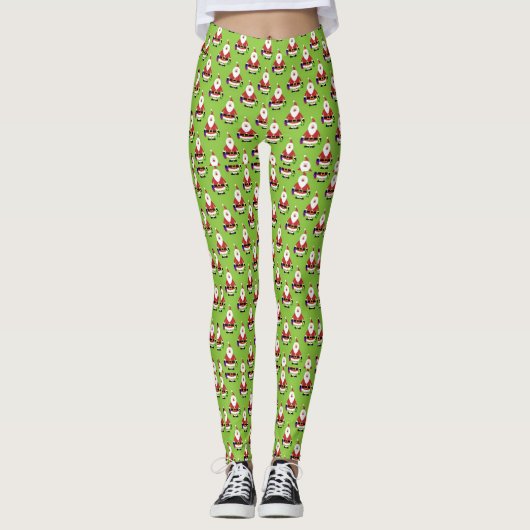 Santa Women's Leggings (Vorderseite)