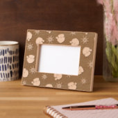 Santa Wooden Geätzte Rahmen (Links)