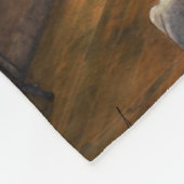 Santa-Workshop Fleecedecke (Ecke)