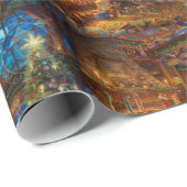 Santa-Workshop Geschenkpapier (Rolleneckpunkt)