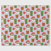 Santa-Workshop Geschenkpapier (Flach)