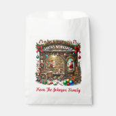 Santa-Workshop Geschenktütchen (Vorderseite)