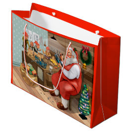 Santa-Workshop Große Geschenktüte