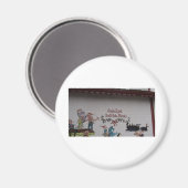 Santa-Workshop Magnet (Vorderseite/Rückseite)