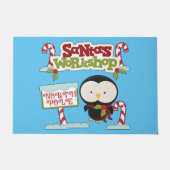 Santa Workshop Pinguin Fußmatte (Vorderseite)