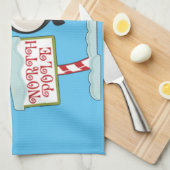 Santa Workshop Pinguin Küchentuch (Viertel Falte)