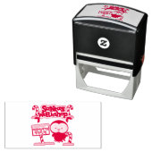 Santa Workshop Pinguin Permastempel (Beispiel)