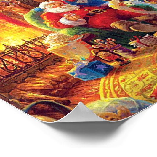 Santa-Workshop Poster (Ecke)