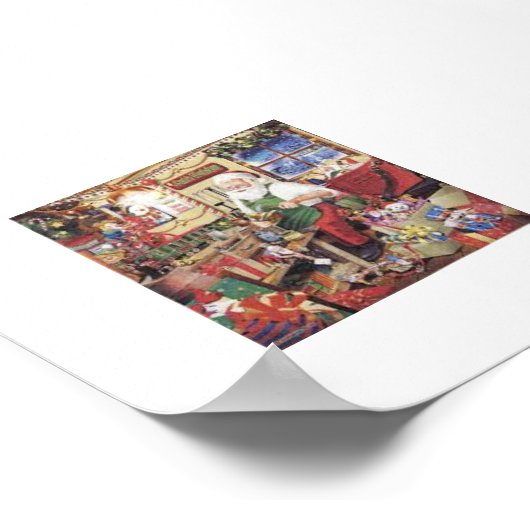 Santa-Workshop Poster (Ecke)