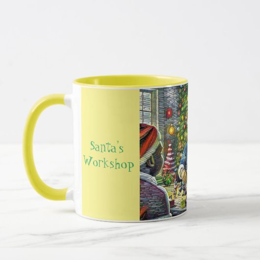 Santa-Workshop-Tasse Tasse (Links)