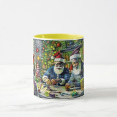 Santa-Workshop-Tasse Tasse (Zentrum)