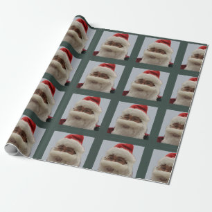 Santa Wrapping Paper Geschenkpapier
