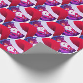 Santa Wrapping Paper Geschenkpapier (Ecke)