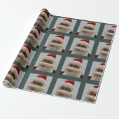 Santa Wrapping Paper Geschenkpapier (Ungerollt)