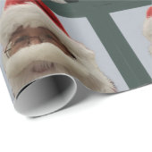 Santa Wrapping Paper Geschenkpapier (Rolleneckpunkt)