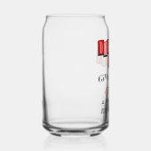 Santa Xmas Letter Retro Gimme A Man After Midnight Dosenglas (Rechts)