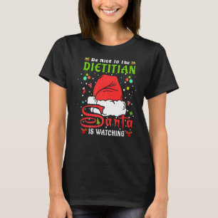 Santa Xmas Pajamas sind nett zu den Diäten Christu T-Shirt