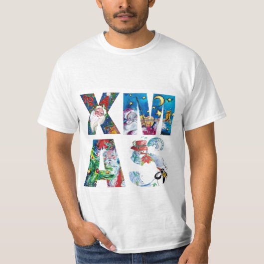 SANTA XMAS PARTY / PENGUIN SERENADE T-Shirt (Vorderseite)