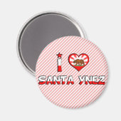 Santa Ynez, CA Magnet (Vorderseite/Rückseite)