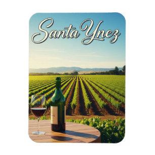 Santa Ynez California Magnet