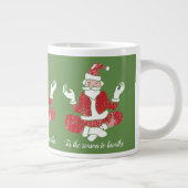 Santa Yoga | Jumbo Tasse (Rechts)