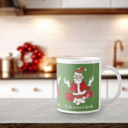 Santa Yoga | Jumbo Tasse