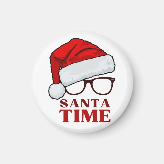Santa-Zeit Magnet (Vorne)