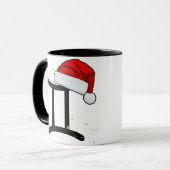 Santa Zodiac Gemini Mug Tasse (Vorderseite Links)