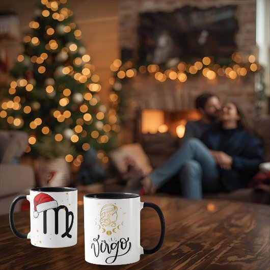Santa Zodiac Jungfrau Tasse