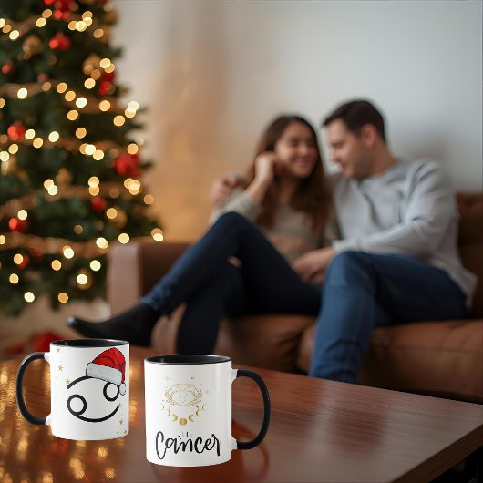 Santa Zodiac Krebs Tasse