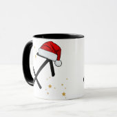 Santa Zodiac Schütze Tasse (Vorderseite Links)