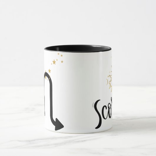 Santa Zodiac Scorpio Mug Tasse (Zentrum)