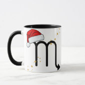 Santa Zodiac Skorpion Tasse (Links)