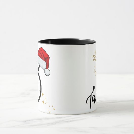Santa Zodiac Taurus  Tasse (Zentrum)