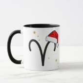 Santa Zodiac Widder Becher Tasse (Links)
