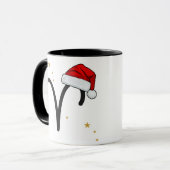 Santa Zodiac Widder Becher Tasse (Vorderseite Links)