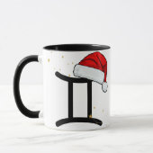 Santa Zodiac Zwillinge Tasse (Links)
